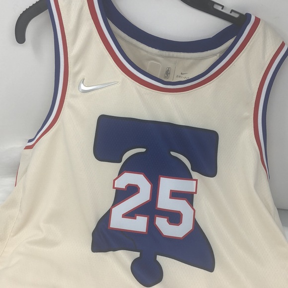 Nike Swingman NBA Philadelphia 76ers Jersey Men's 52/XL Ben